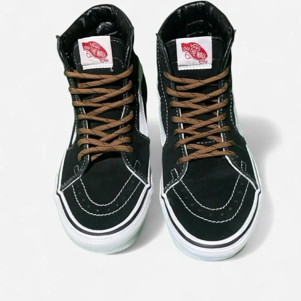 Vans Men's Black and White Trainers